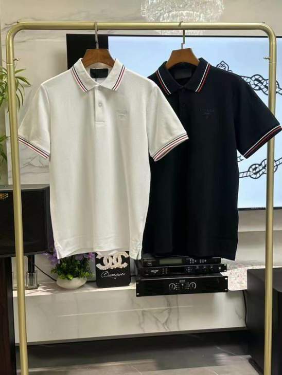 Picture of Prada Polo Shirts Short _SKUPradaM-2XL8qx22025866